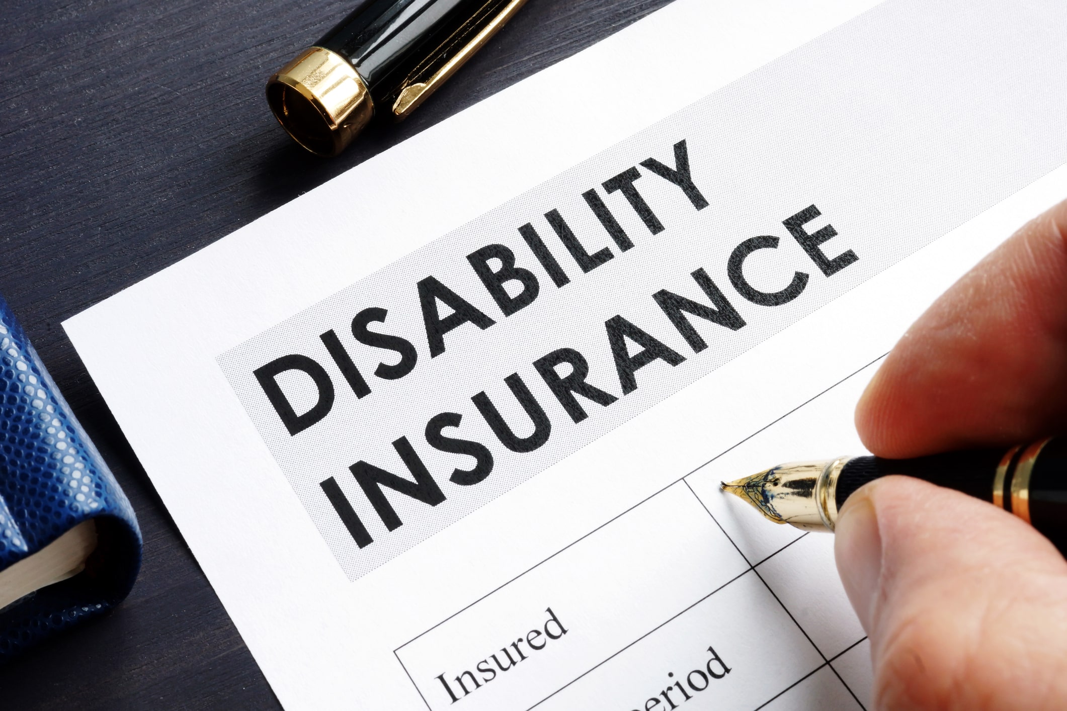 Disability insurance form