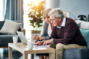 Senior couple Retirement planning