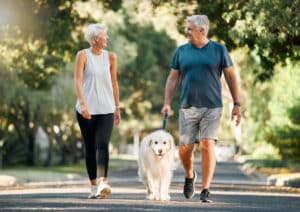 Retired couple