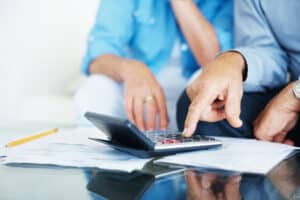 Financial planning with a calculator