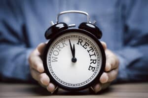 Retirement readiness clock photo