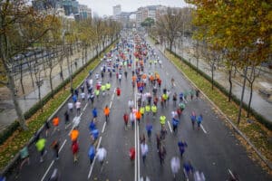 Marathon Running Race